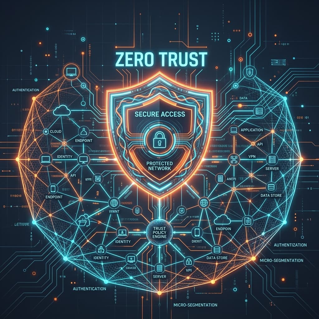 Zero-Trust Cyber Security Mesh